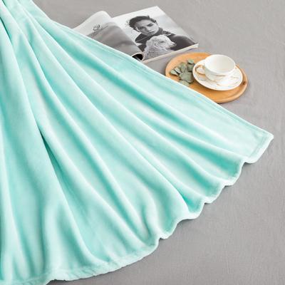 Плед "LoveLife" 100х140 см, велсофт, цвет мятный, 100% п/э