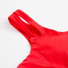 Купальник женский MINAKU "Vacation" цвет красный, размер 50 - Фото 7