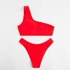 Купальник женский MINAKU "Vacation" цвет красный, размер 50 - Фото 8