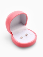 Футляр под кулон, серьги, кольца «Кнопка», бархатный, 5.3×5×3.3 см, розовый - Фото 7