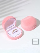 Футляр под кулон, серьги, кольца «Кнопка», бархатный, 5.3×5×3.3 см, розовый - Фото 8