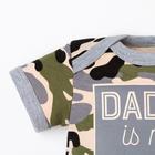 Боди для мальчика «Крошка Я» Daddy's boy, рост 80-86 см - Фото 3
