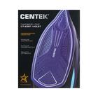 Утюг Centek CT-2361, 3000 Вт, керамическая подошва, фиолетовый/чёрный - Фото 10