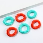 Резинки пружинки для волос «Кусь», 6 шт. МИКС - Фото 5