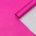 Пленка для цветов, двусторонняя, розовый - серебро, 0.6×10 м - Фото 2