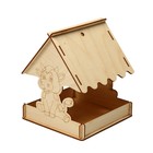 Деревянная кормушка-конструктор для птиц «Бычок» своими руками, 15.5 × 15 × 18.5 см, Greengo - Фото 9