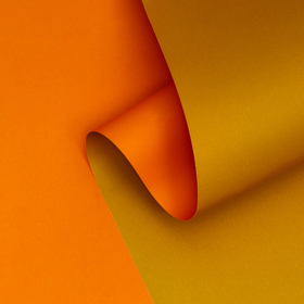 Пленка матовая, желтый, оранжевый, 0.58 х 10 м