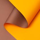 Пленка матовая, шоколадный, оранжевый, 0.58 х 10 м - фото 295773885