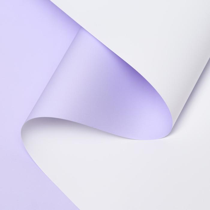 Пленка матовая для цветов и букетов, сирень, 0.58×10 м - Фото 1