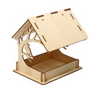 Деревянная кормушка - конструктор «Птица на дереве», своими руками, 14.5×18.5×19.5 см, Greengo - Фото 11