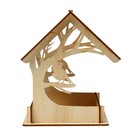 Деревянная кормушка-конструктор «Птица на дереве» своими руками, 14.5 × 18.5 × 19.5 см, Greengo - фото 8836907