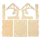 Деревянная кормушка-конструктор «Птица на дереве» своими руками, 14.5 × 18.5 × 19.5 см, Greengo - Фото 3