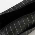 Косметичка на молнии, наружный карман, цвет чёрный - фото 6387275