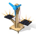 Конструктор электронный «Солнечный ветряк», работает от солнечной батареи - фото 3975939