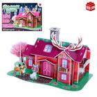 Конструктор из пенокартона 3D «Домик Феи», для девочек, 22 детали - Фото 1