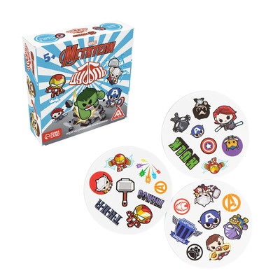 Настольная карточная игра на скорость и реакцию «Дуббль», 55 карт, 5+, Мстители