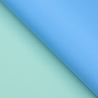 Пленка матовая, светло-бирюзовый, голубой, 0.58 х 10 м - Фото 4