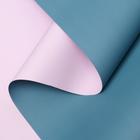 Пленка матовая, светло-сиреневый, синий, 0.58 х 10 м - Фото 1