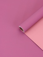 Пленка матовая для цветов и букетов, сливовый, пурпурный, 57±1 см×10 м - Фото 2