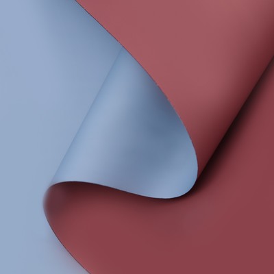 Пленка матовая, орхидея, ледяной синий, 0.58×10 м