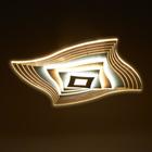 Люстра с ПДУ 10047/1 LED 148Вт 3000-6000К диммер белый 50х50 см BayerLux - фото 49168465