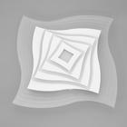 Люстра с ПДУ 10047/1 LED 148Вт 3000-6000К диммер белый 50х50 см BayerLux - фото 49168469