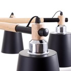 Люстра 1047/6BK E27 60 Вт черный 76×76×50 см BayerLux - фото 4366064