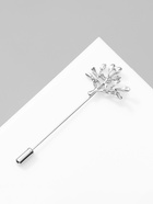Булавка «Деревце», 7 см, цвет серебро - Фото 7