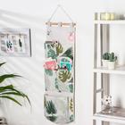 Органайзер подвесной с карманами Доляна «Тропиканка», 5 отделений, 65×23 см - Фото 2