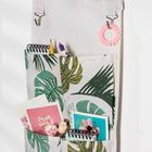 Органайзер подвесной с карманами Доляна «Тропиканка», 5 отделений, 65×23 см - Фото 3
