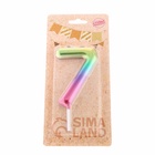 Свеча в торт «Цифра 7», 9 см - Фото 3