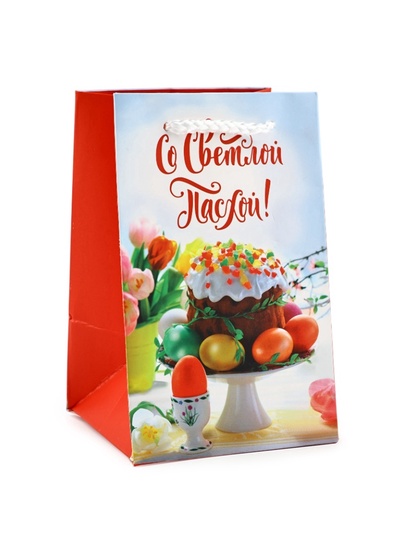 Пакет подарочный, упаковка, «Со Светлой Пасхой!» 10×16×10 см