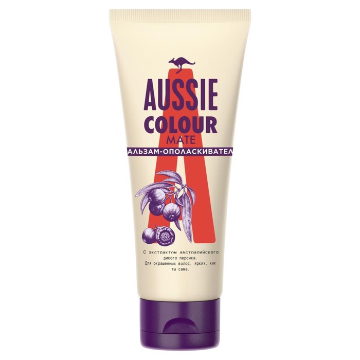 Бальзам-ополаскиватель Aussie Colour Mate, для окрашенных волос, 200 мл - Фото 1