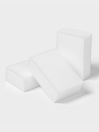 Губки меламиновые для удаления пятен Доляна, 3 шт., 9×6×3 см - Фото 4