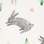 Скатерть пасхальная Доляна "Fluffy bunnies" 110х144 см, 100% хлопок, 164 г/м2 - Фото 10
