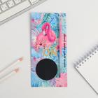 Блок с липким краем Shine ON, + ручка, чёрные листы  (артикул 5106100)  большой выбор товаров оптом и в розницу по низким ценам с доставкой