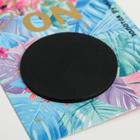 Блок с липким краем Shine ON, + ручка, чёрные листы  (артикул 5106100)  большой выбор товаров оптом и в розницу по низким ценам с доставкой