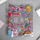 Обложка для тетради «Стикеры» 5372536