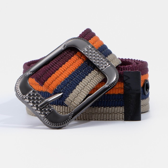 Ремень женский, ширина 4,2 см, пряжка металл, цвет разноцветный - Фото 1