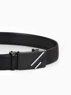 Ремень мужской «Великан» для полных, ширина 3.5 см, пряжка автомат, чёрный - Фото 3