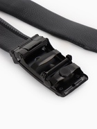 Ремень мужской длинный, 125×3.5 см, гладкий, пряжка автомат, чёрный - Фото 7