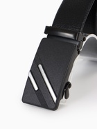 Ремень мужской «Великан» для полных, ширина 3.5 см, пряжка автомат, чёрный - Фото 8