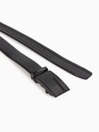 Ремень мужской, ширина 3.5 см, пряжка автомат, чёрный - фото 23528896