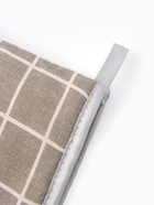 Кухонный набор Доляна «Клетка»: прихватка 17×17 см, рукавица 26×16 см, серый - фото 68052181