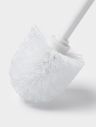 Ёршик для унитаза с подставкой «Классик», 10×13×32 см, белый - Фото 3