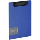Папка-планшет с зажимом A5+ Berlingo "Steel&Style", 1800мкм, пластик (полифом), синяя - фото 296378330