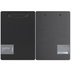 Папка-планшет с зажимом A5+ Berlingo "Steel&Style", 2500мкм, пластик (полифом), черный - фото 296378333