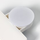 Держатель для зубных щёток на вакуумной присоске Доляна «Белая коллекция», 12×4.5×10.5 см - Фото 6