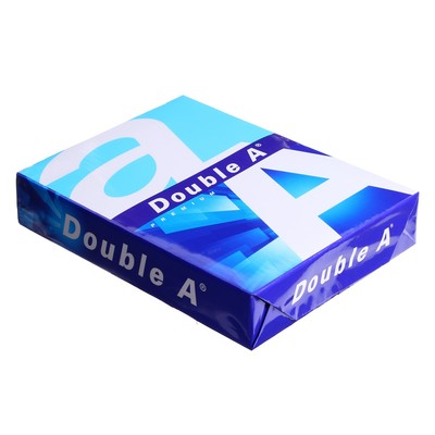 Бумага А4 500 л, DOUBLE A, 80 г/м², белизна 163% CIE, класс А+