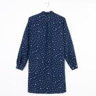 Рубашка (сорочка) женская KAFTAN «Горошек», цвет синий, размер 48-50 - Фото 9